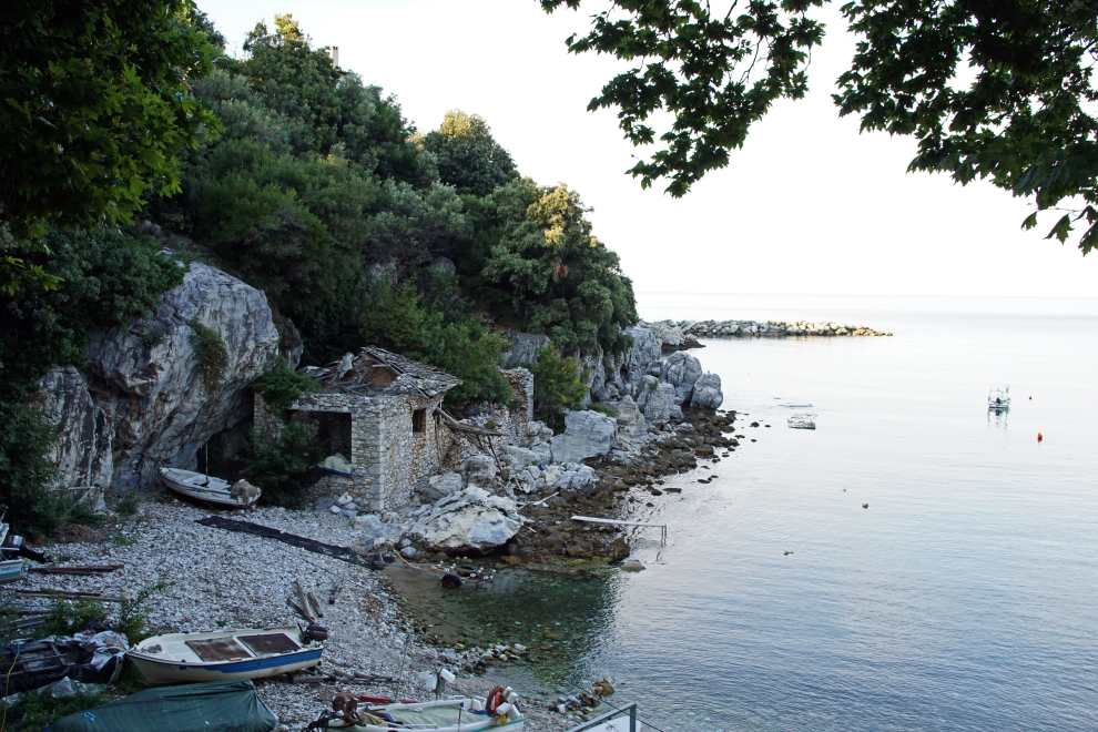 Damouchari - Naturhafen (Drehort fr wenige Szenen im Film "Mamma Mia")