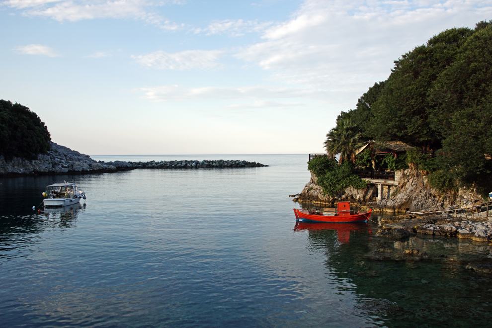 Damouchari - Naturhafen (Drehort fr wenige Szenen im Film "Mamma Mia")