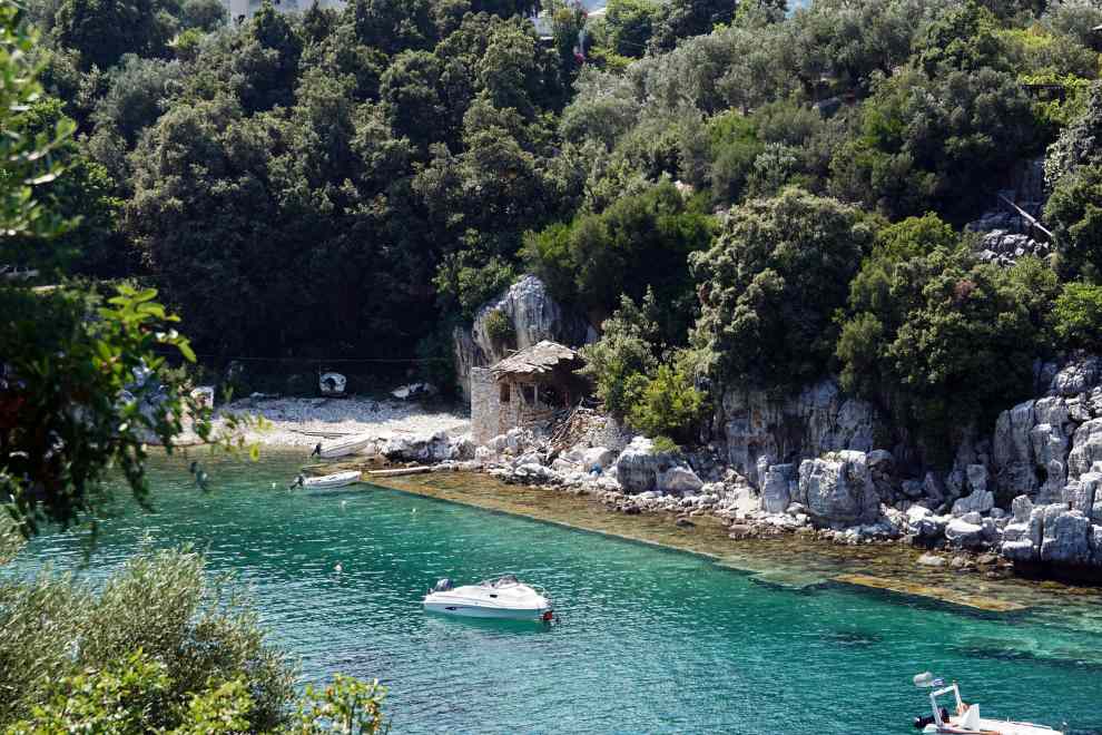 Damouchari - Naturhafen (Drehort fr einige Szenen im Film "Mamma Mia")